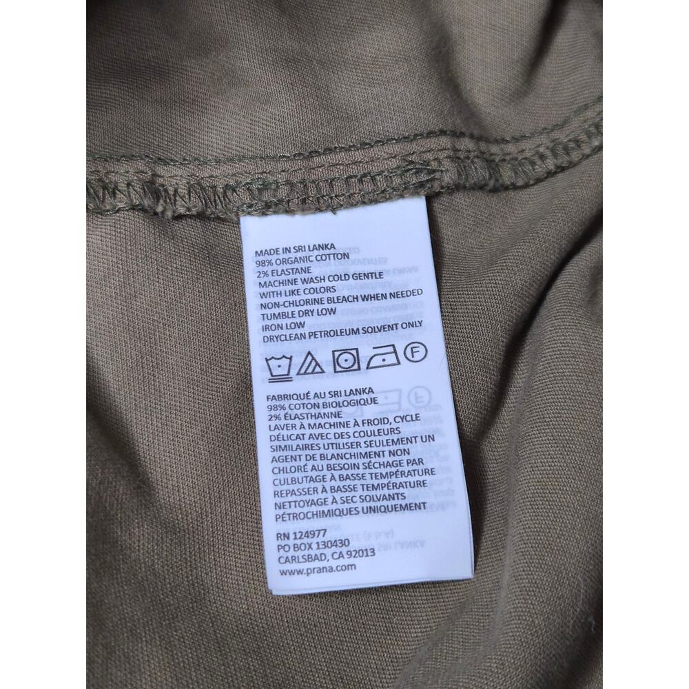 Prana Women's Sancho Shortalls Cargo Green | Small - Picture 5 of 7